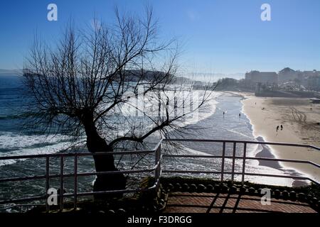 Playa el Sardinero, Santander, Cantabria Stock Photo