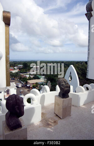 Quirky and extraordinary museum and collection of Haitian contemporary art built by Rolf Schultz in the Dominican Republic Stock Photo