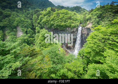 In the top 3 waterfalls in Japan. Kegon Falls, Nikko Stock Photo