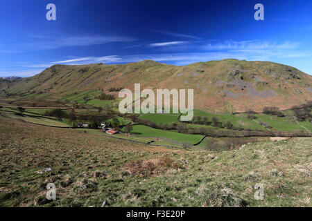 Place Fell and the Boredale valley, Lake District National Park, Cumbria County, England, UK. is Place Fell