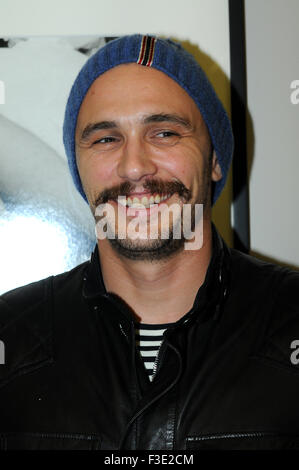 November 25th, 2014 - Paris  James Franco presents, James Franco: New Film Stills Exhibition Opening at the Galerie Cinema in Pa Stock Photo