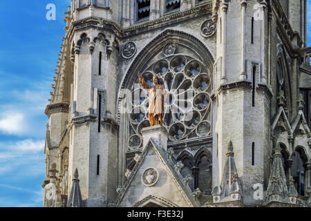 Sacred Heart church in Lille Stock Photo