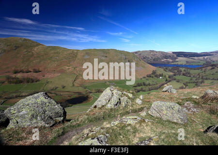 Summer, Boredale valley, Lake District National Park, Cumbria County, England, UK