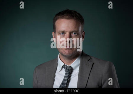 English novelist, writer, and artist Tom McCarthy. Stock Photo