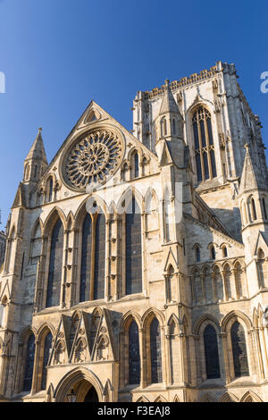 York Minster, North Yorkshire, England, October 2015 Stock Photo