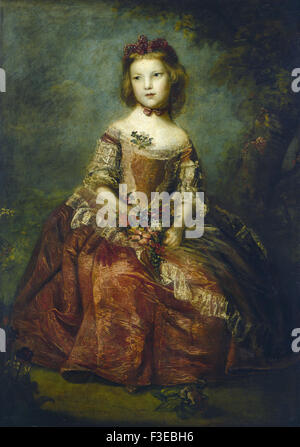 Sir Joshua Reynolds - Lady Elizabeth Hamilton Stock Photo