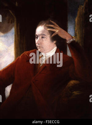 Sir Joshua Reynolds - Sir William Chambers Stock Photo