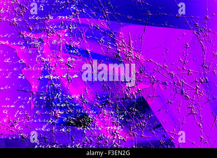 Grunge textured abstract  background - collage Stock Photo