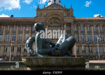 Centenary square fountain, Birmingham, England Stock Photo - Alamy