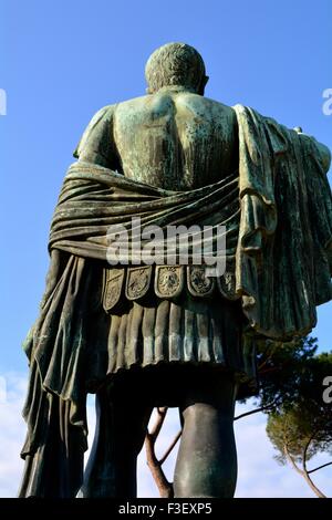 Julius Caesar statue in Rome Italy Stock Photo