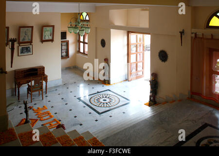 Hotel lobby ; Jaipur ; Rajasthan ; India ; Asia Stock Photo