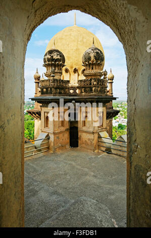 Islamic architecture Golgumbaz built in 1659 by Muhamed Adil Shah in 1627 57 ; Bijapur ; Karnataka ; India Stock Photo