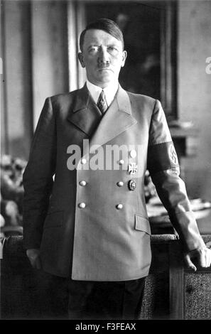 ADOLF HITLER (1889-1945) German Nazi leader in 1938 Stock Photo