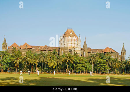 Old high court building ; Bombay now Mumbai ; Maharashtra ; India Stock Photo