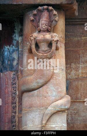 Female statue, Rajarani temple, Bhubaneswar, Orissa, Odisha, India, Asia Stock Photo