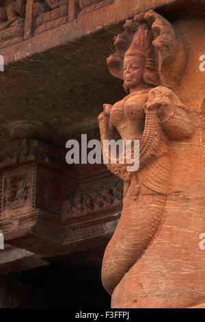 Female statue, Rajarani temple, Bhubaneswar, Orissa, Odisha, India, Asia Stock Photo