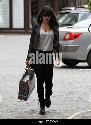 London, UK, 14/01/2009: Daisy Lowe seen out and about in Primrose Hill, London Stock Photo