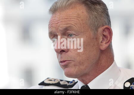 Sir Bernard Hogan-Howe, Commissioner of London's Metropolitan Police in the United Kingdom Stock Photo