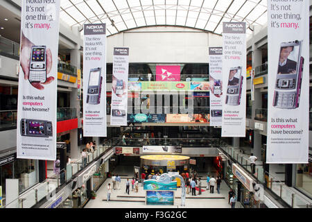 Inside Metropolitan (MGF) mall ; Gurgaon ; Haryana ; India Stock Photo