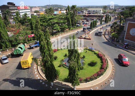 roundabout ; Mapusa ; Goa ; India ; Asia Stock Photo - Alamy