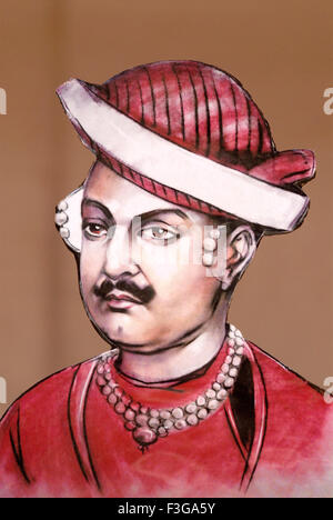 Bajirao Peshwa I | Mughal paintings, Indian history, Rajasthani painting