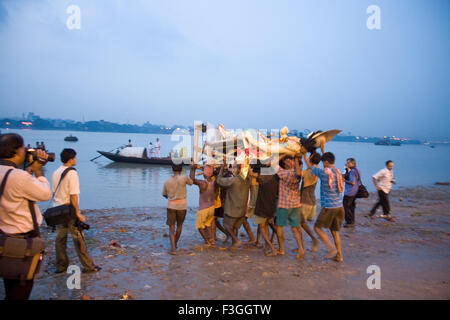 Durga, Sculpture, Mud Idol, Nude, Durga Pooja, Female, Goddess, Demon