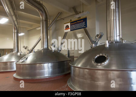 Budweiser brewery tour in Merrimack New Hampshire Stock Photo