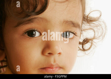 Marwari one year old boy giving dazed look MR#686P Stock Photo