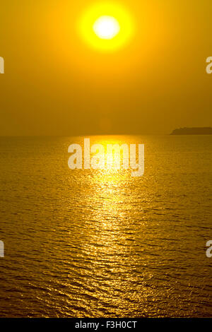 Girgaum chowpatty beach ; Mumbai Bombay ; Maharashtra ; India Stock Photo