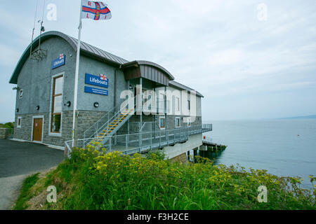 new lifeboat station moelfre north wales Stock Photo