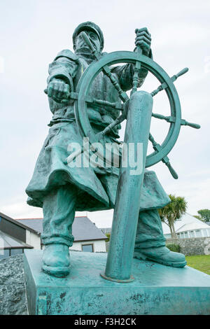 Dic Evans Statue Stock Photo