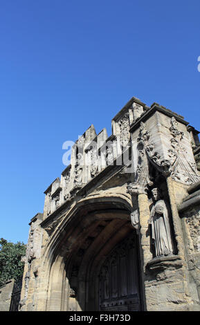 Entrance, Magdalen College, Oxford, England, UK Stock Photo