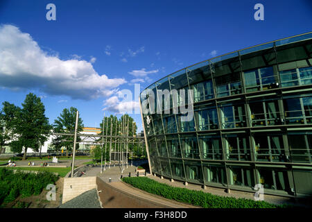 Finland, Helsinki, Pikkuparlamentti, Finnish Parliament Annex Stock Photo