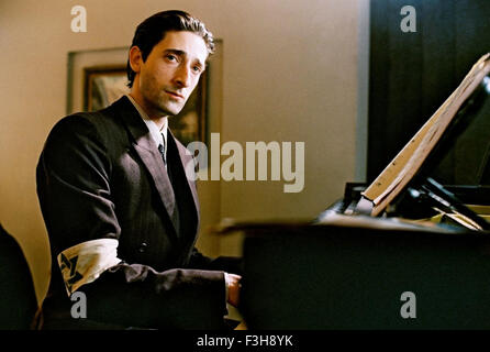 THE PIANIST 2002 Focus Features film with Adrien Brody Stock Photo