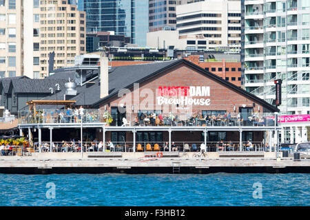 The Amsterdam BrewHouse on the waterfront in Toronto, Ontario, Canada Stock Photo