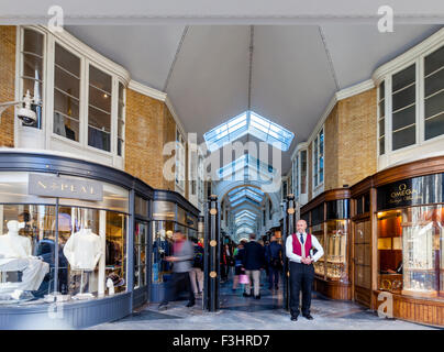 Burlington Arcade, Piccadilly, London, UK Stock Photo