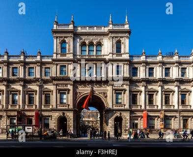 The Royal Academy of Arts, Piccadilly, London Stock Photo