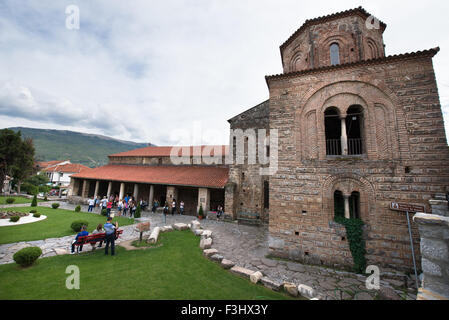 Church of St. Sophia, Ohrid, Macedonia Stock Photo
