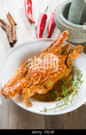 chili crab asia cuisine Stock Photo