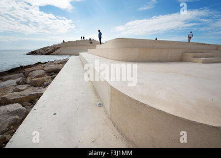 Sfinxit landscape architecture, Cape Square, Durres, Albania Stock Photo