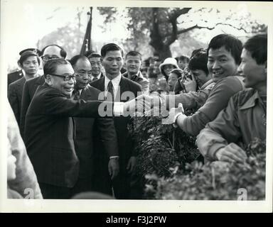 Feb. 24, 1972 - Premier Chiang Ching-Kuo handshaking with the Prince at Taoyuen, Taiwan. © Keystone Pictures USA/ZUMAPRESS.com/Alamy Live News Stock Photo