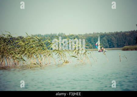 Lake Wigry National Park. Poland Stock Photo