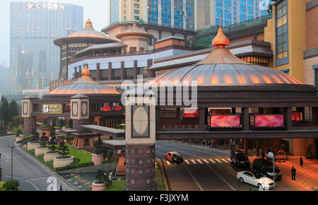 China, Macau, Cotai Strip, hotels, casinos, Stock Photo