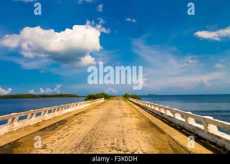 Cayo Jutias beach in the northern seaside of Cuba. Stock Photo