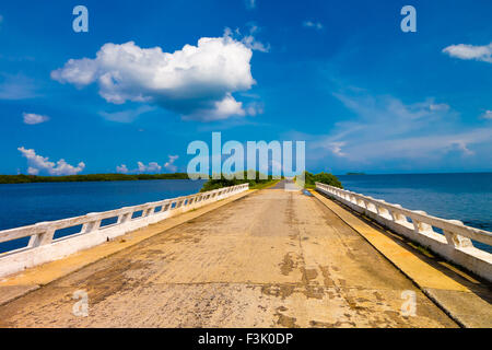 Cayo Jutias beach in the northern seaside of Cuba. Stock Photo