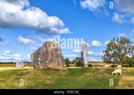 Avebury Stone Circle Stock Photo - Alamy