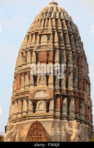 Thailand, Ayutthaya, Wat Ratchaburana, buddhist temple, Stock Photo