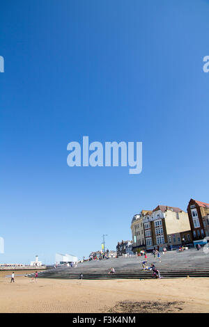 MARGATE, KENT, UK - AUGUST 8. 2015. The 1812 Margate Pier and Harbour Company building Stock Photo