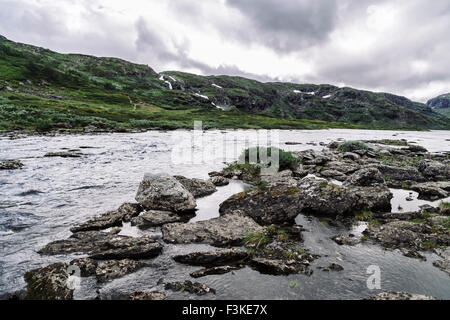 Urevassfjorden, Hol (Buskerod), Norway Stock Photo