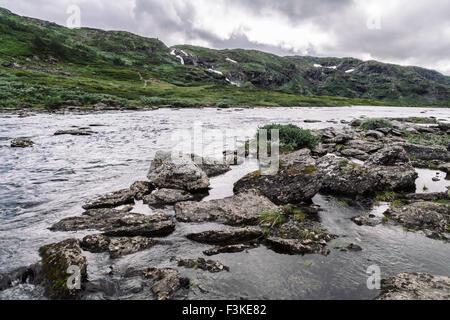 Urevassfjorden, Hol (Buskerod), Norway Stock Photo